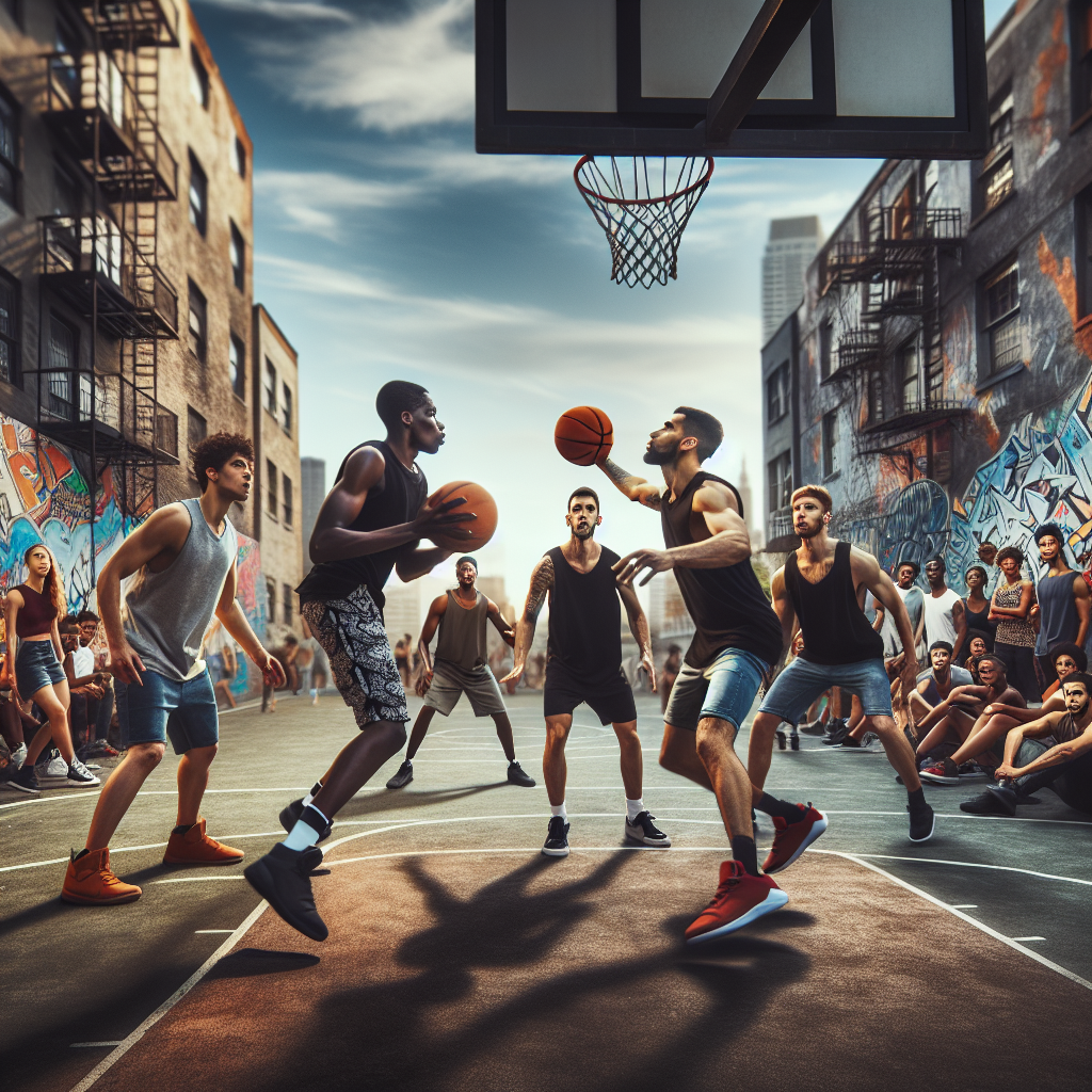 Street Basketball Game Visualization